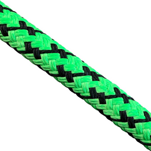 Atlantic Braids 3/4" Coated Double Barbed Wire Bull Rope Diagonal
