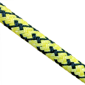 Atlantic Braids 5/8" Coated AB Double Barbed Wire Bull Rope Diagonal