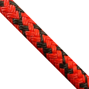 Atlantic Braids 9/16" Coated Double Barbed Wire Bull Rope Diagonal
