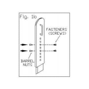 Buckingham Sleeve Fastener Diagram