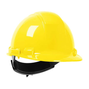 Dynamic Whistler Hard Hat with Ratchet Suspension Yellow