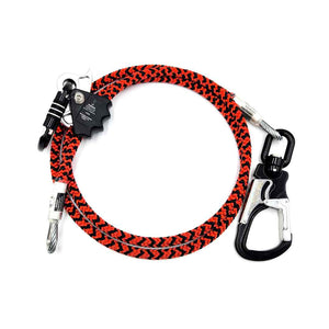 ELC 1/2" Wire Core Lanyard Combo With An Aluminum Swivel Snap Hook