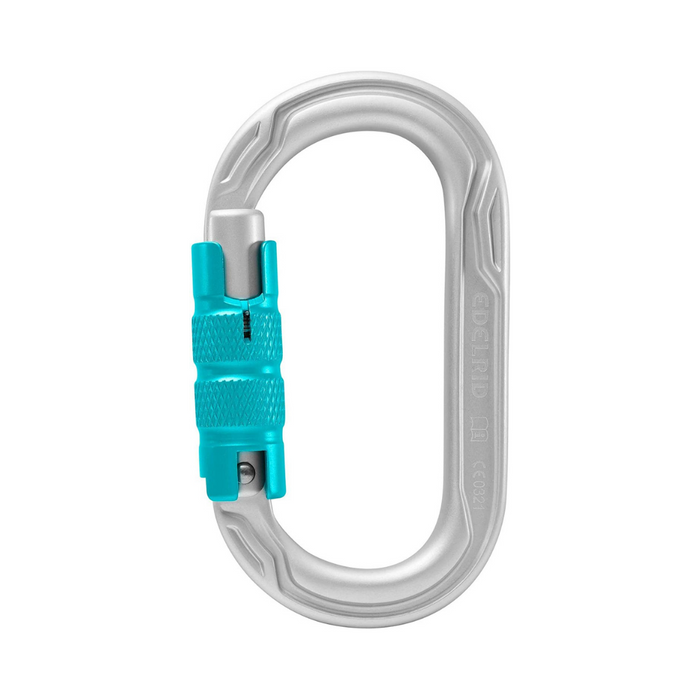 Edelrid Oval Power 2500 Triple Locking Aluminum Carabiner