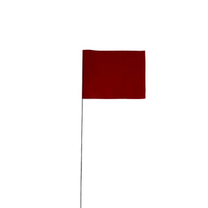 Presco Stake Flags (100 Pk) Red