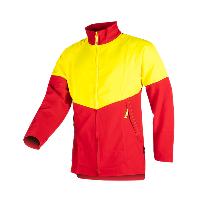 SIP Protection Flex Working Jacket Red/Hi-Vis Yellow