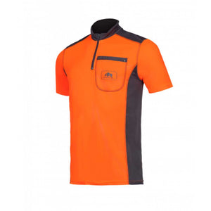 SIP Protection Technical T-Shirt Hi-Vis Orange/Grey - Short Sleeves