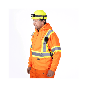 Surewerx Hi-Viz Safety Hoodie Polyester Fleece Demo