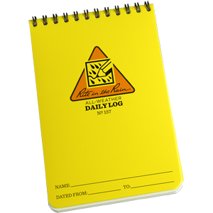 Rite in the Rain Daily Log Notebook