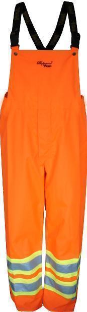 Viking Professional Insulated Tri-zone Bib Rain Pants Orange