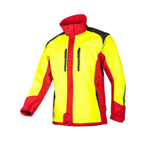 SIP Protection Fuyu Softshell Jacket Hi-Vis Yellow/Red