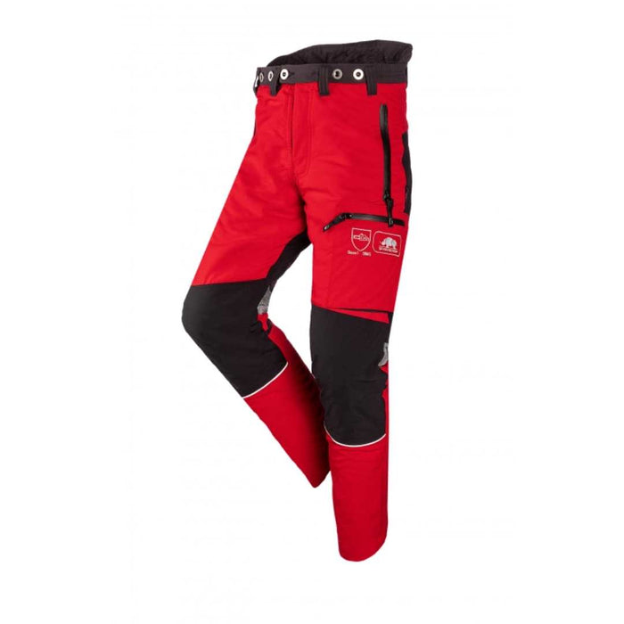 SIP Protection Innovation Chainsaw Pants Red/Grey